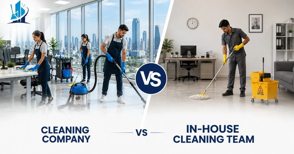 Cleaning Company vs In-House Cleaning Team